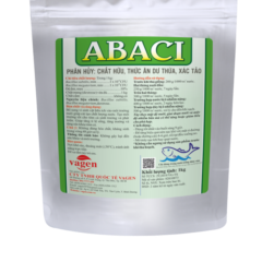 ABACI - Vi sinh xử lý ao nuôi tôm, phân hủy chất hữu cơ, làm sạch nước-đáy ao