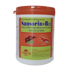 SANSORIN + B12 - Tăng cường chức năng gan cho tôm