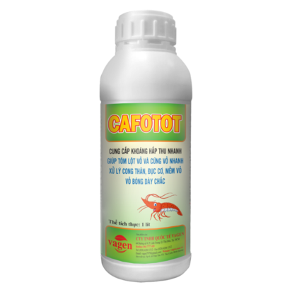 CAFOTOT - Khoáng hữu cơ, phòng trị cong thân, đục cơ và mềm vỏ