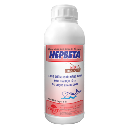 HEPBETA cá - Tăng cường chức năng gan tụy, đào thải chất độc ra ngoài cơ thể